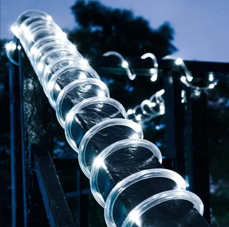 LUZ SOLAR LED MANGUERA IMPERMEABLE HADAS 5 MTS.