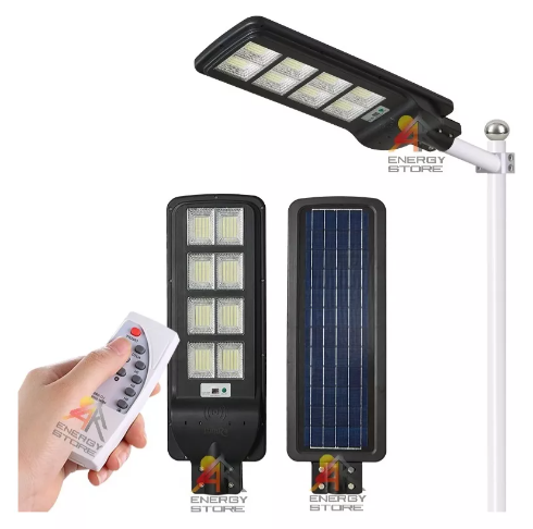 Foco Solar LED 400w LiFePo4 