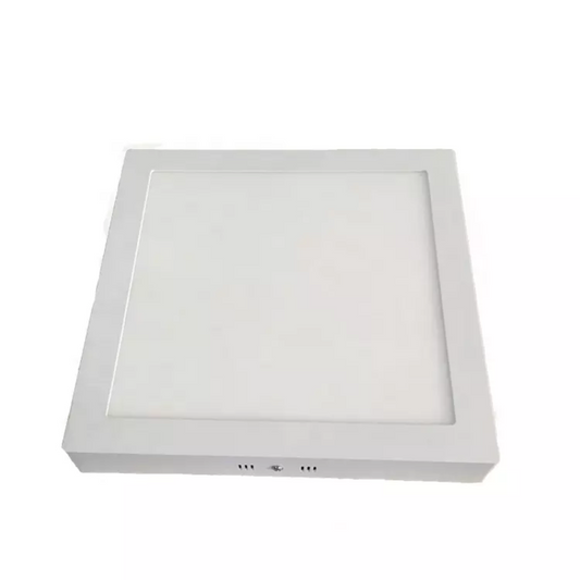 PLAFON LED 24W SOBREPUESTO CUADRADO LUZ CALIDA / FRIA