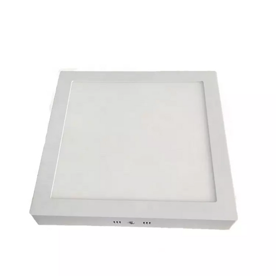 PLAFON LED 12W SOBREPUESTO CUADRADO LUZ CALIDA / FRIA