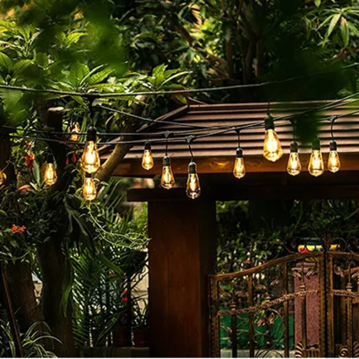 GUIRNALDA ELECTRICA TERRAZA Y JARDIN  10 Y 20 MTS