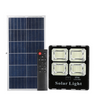 REFLECTOR SOLAR LED CUERPO ALUMINIO NEGRO 400W BATERIA LiFePo4 30AH