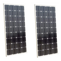 2 x 1 PANEL SOLAR MONOCRISTALINO FOTOVOLTAICO  200W /12V