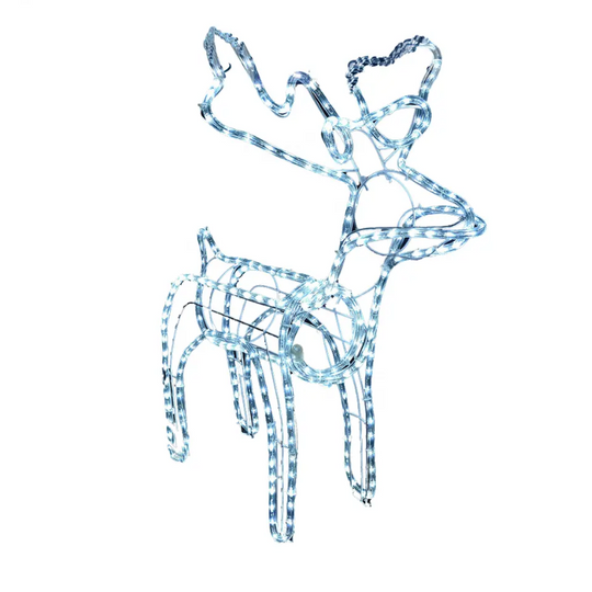 RENO SOLAR LED NAVIDEÑO EXTERIOR LUZ CALIDA / MULTICOLOR