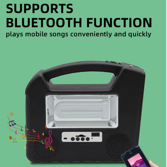 KIT SOLAR DE CAMPING E ILUMINACION CL-26