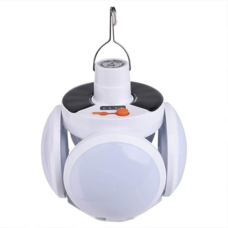 AMPOLLETA SOLAR LED DE EMERGENCIA RECARGABLE / 40 W