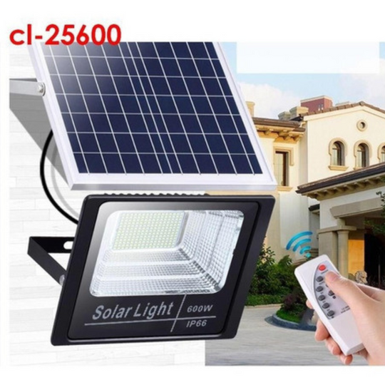 REFLECTOR SOLAR 600W BATERIA LITIO 12.000 AH