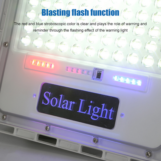 REFLECTOR SOLAR LED CUERPO ALUMINIO 300W BATERIA LiFePo4 25Ah