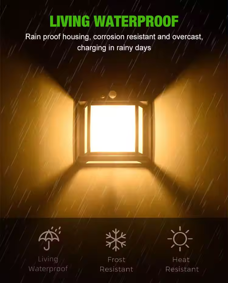 Aplique Solar LED Con Sensor de Movimiento Pack x4 – Ilumina tu Hogar por $9990 | Envío GRATIS