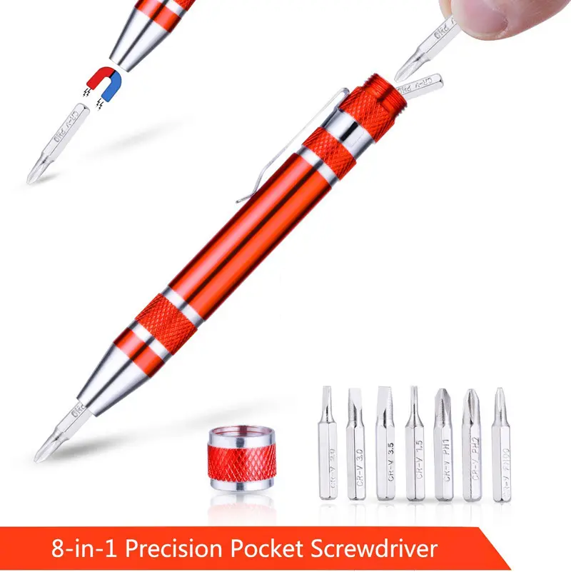 Set De Tester Y Cautín Soldador Con Accesorios