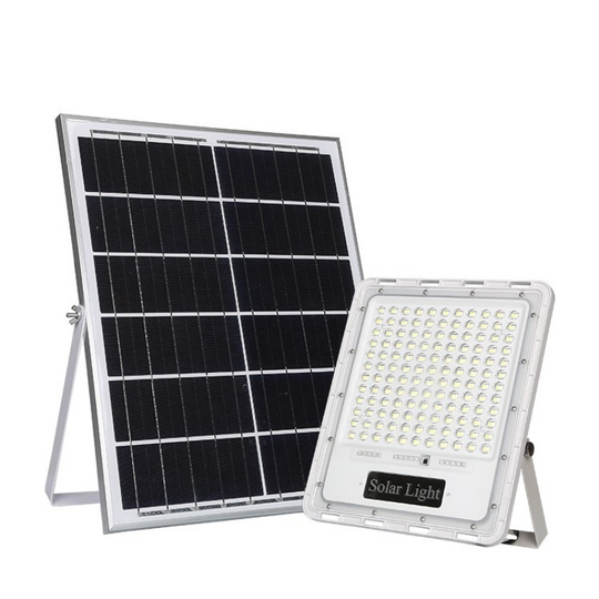 REFLECTOR SOLAR LED CUERPO ALUMINIO 100W BATERIA LiFePo4 15Ah