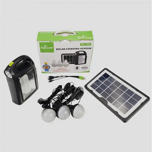 KIT SOLAR DE CAMPING E ILUMINACION CL-02