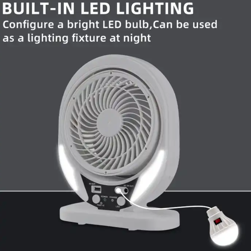 KIT SOLAR DE CAMPING E ILUMINACION GD8027