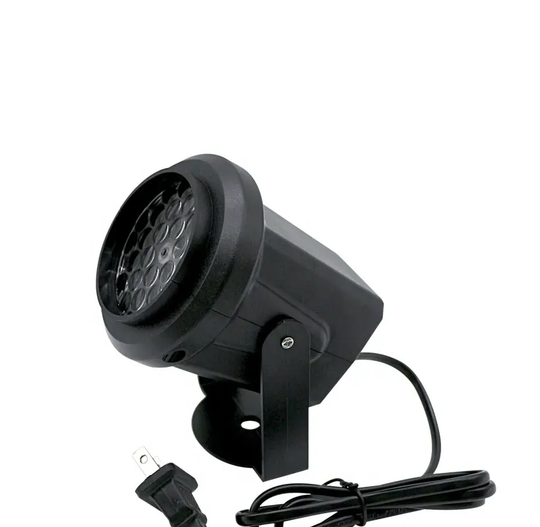 Proyector Led Navidad Una Tarjeta Reno Muñeco De Nieve Trineo