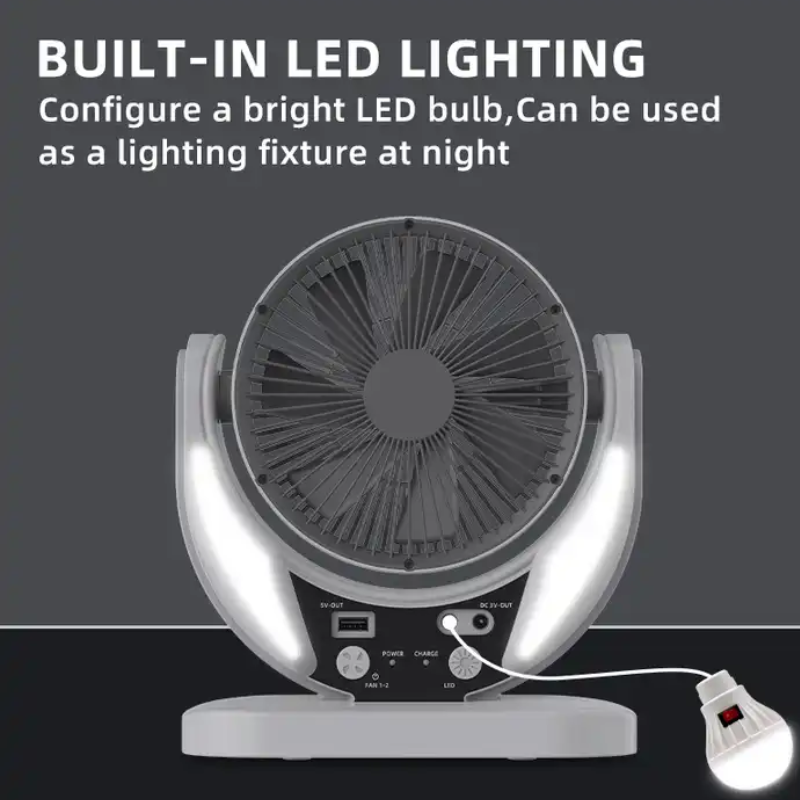 KIT SOLAR DE CAMPING E ILUMINACION GD8025