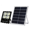 REFLECTOR SOLAR LED CUERPO ALUMINIO NEGRO 100W BATERIA LiFePo4 15AH