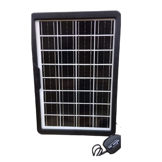 CARGADOR PANEL SOLAR 15W MULTIFUNCIONAL 16V