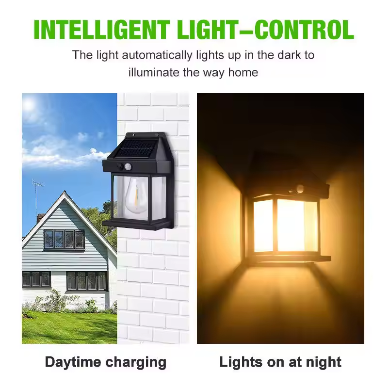 Aplique Solar LED Con Sensor de Movimiento Pack x4 – Ilumina tu Hogar por $9990 | Envío GRATIS