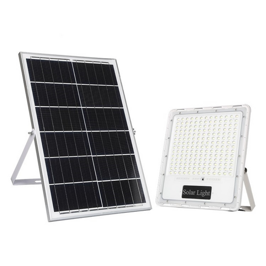 REFLECTOR SOLAR LED CUERPO ALUMINIO 200W BATERIA LiFePo4 20Ah