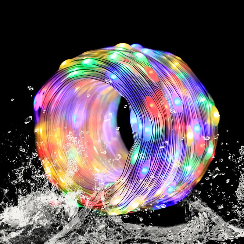 Luz Guirnalda Hada Cable Impermeable 10mts 10led Decoración