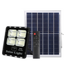 REFLECTOR SOLAR LED CUERPO ALUMINIO NEGRO 50W BATERIA LiFePo4 10AH