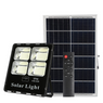 REFLECTOR SOLAR LED CUERPO ALUMINIO NEGRO 300W BATERIA LiFePo4 25AH