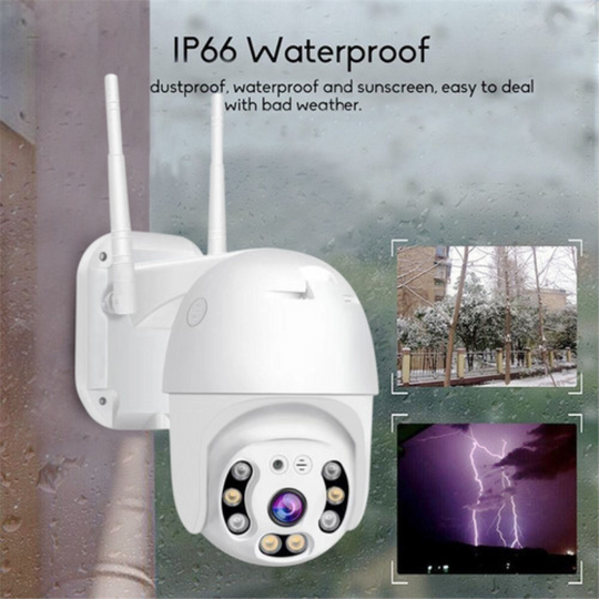 Cámara Ip Wifi Exterior Inalámbrica Zoom 5x