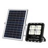 REFLECTOR SOLAR LED CUERPO ALUMINIO NEGRO 30W BATERIA LiFePo4 5AH