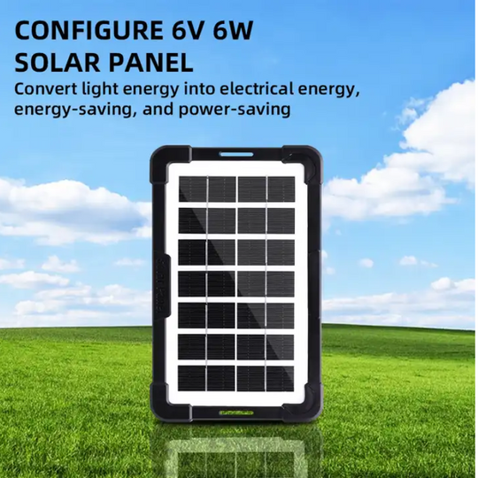 KIT SOLAR DE CAMPING E ILUMINACION GD8027