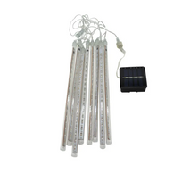 LUZ SOLAR NAVIDEÑA LED  LLUVIA DE METEOROS