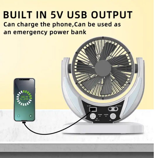 KIT SOLAR DE CAMPING E ILUMINACION GD8025