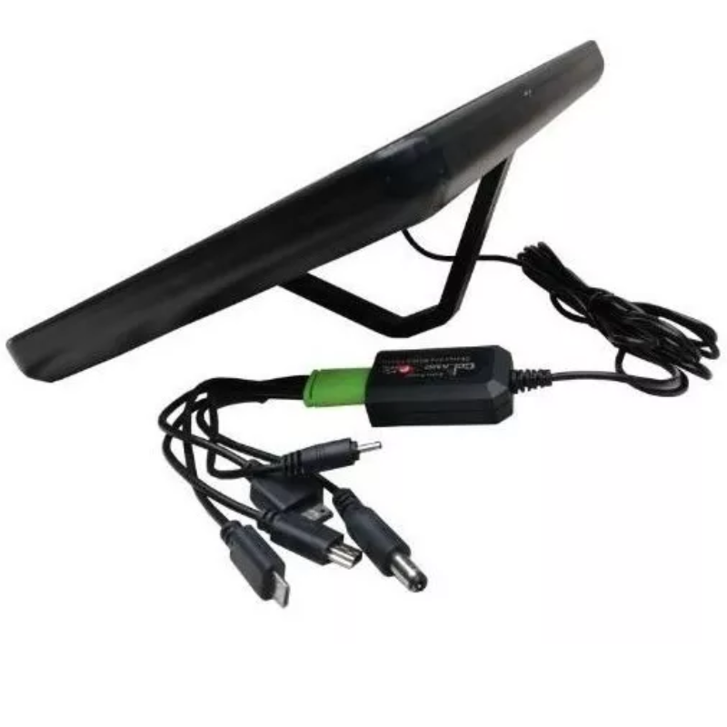 CARGADOR PANEL SOLAR 8W MULTIFUNCIONAL 6V