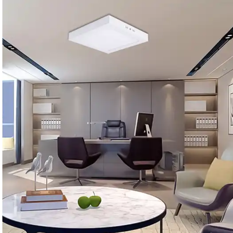 PLAFON LED 18W SOBREPUESTO CUADRADO LUZ CALIDA / FRIA
