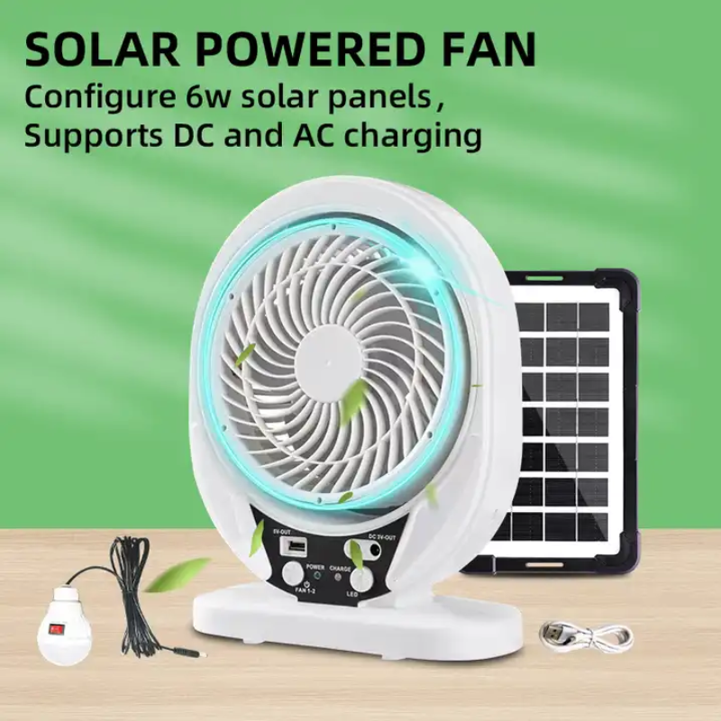 KIT SOLAR DE CAMPING E ILUMINACION GD8027