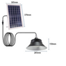FOCO SOLAR TIPO CAMPANA 50W / BATERIA LiFePo4 10AH