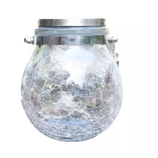 PACK 2 UNDS LÁMPARA SOLAR DE MESA / COLGANTE ESTILO FAROL CON HADAS LED