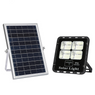 REFLECTOR SOLAR LED CUERPO ALUMINIO NEGRO 30W BATERIA LiFePo4 5AH