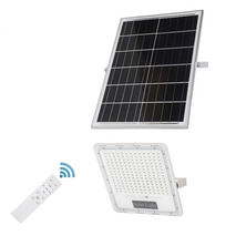 REFLECTOR SOLAR LED CUERPO ALUMINIO 200W BATERIA LiFePo4 20Ah