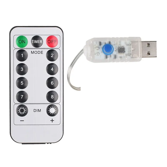 LUZ ELÉCTRICA NAVIDEÑA TIPO CASADA DE AROS 3MTS