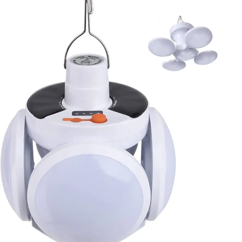 AMPOLLETA SOLAR LED DE EMERGENCIA RECARGABLE / 40 W