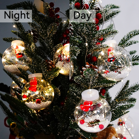 LUZ SOLAR NAVIDEÑA LED CORTINA ESFERA LUZ CALIDA