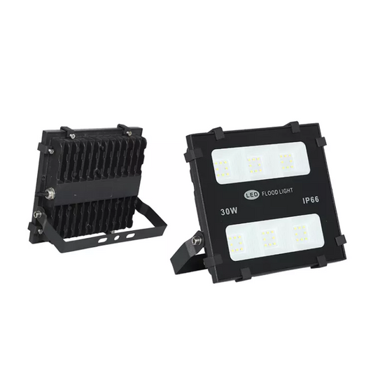 REFLECTOR ELÉCTRICO LED 30W EXTERIOR 6500K / CONTROLADOR PHILLIPS