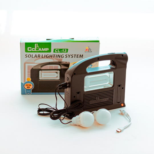 KIT SOLAR DE CAMPING E ILUMINACION CL-23