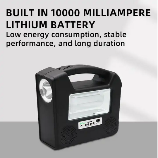 KIT SOLAR DE CAMPING E ILUMINACION CL-26