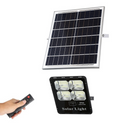 REFLECTOR SOLAR LED CUERPO ALUMINIO NEGRO 100W BATERIA LiFePo4 15AH