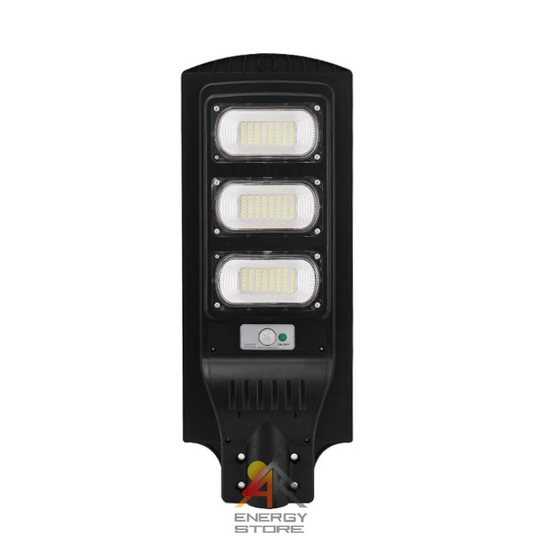 FOCO SOLAR LED 120W SENSOR DE MOVIMIENTO + SOPORTE DE INSTALACION