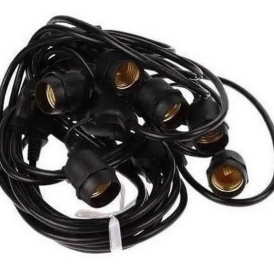 GUIRNALDA ELECTRICA TERRAZA Y JARDIN 5 - 10 Y 20 MTS