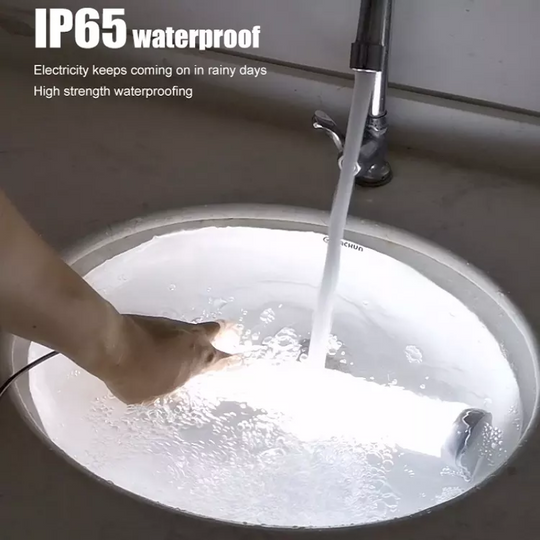 FOCO SOLAR LED BARRA 60W BATERIA LiFePo4 12 AH