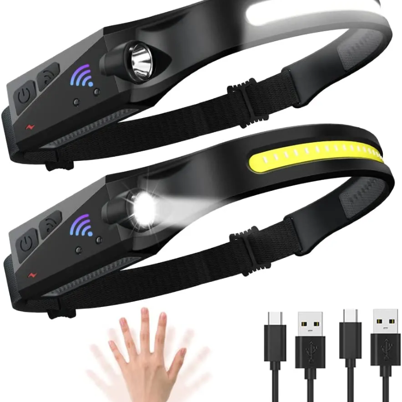 Linterna Led Frontal Cintillo Cabeza