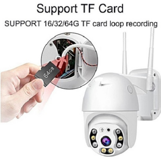 Cámara Ip Wifi Exterior Inalámbrica Zoom 5x